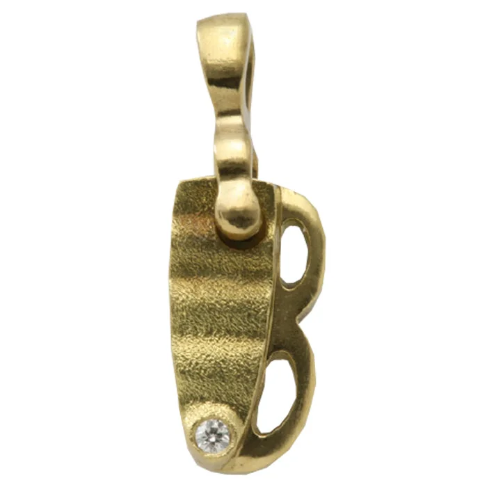 Alex Sepkus Letter B Pendant Necklace with Bail - M-B