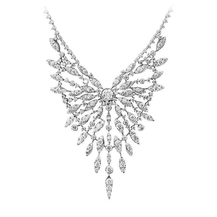 Hearts On Fire White Kites Flight Diamond Necklace