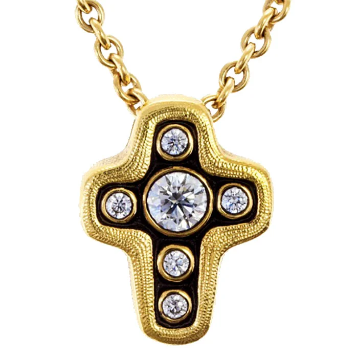 Alex Sepkus Cross Pendant Necklace - M-18D15