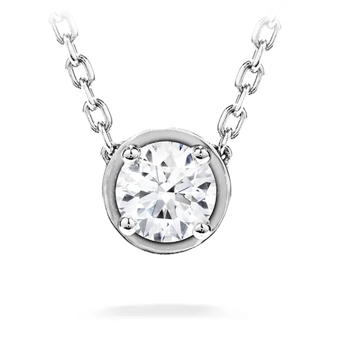 Hearts On Fire Petite Solitaire Pendant Necklace