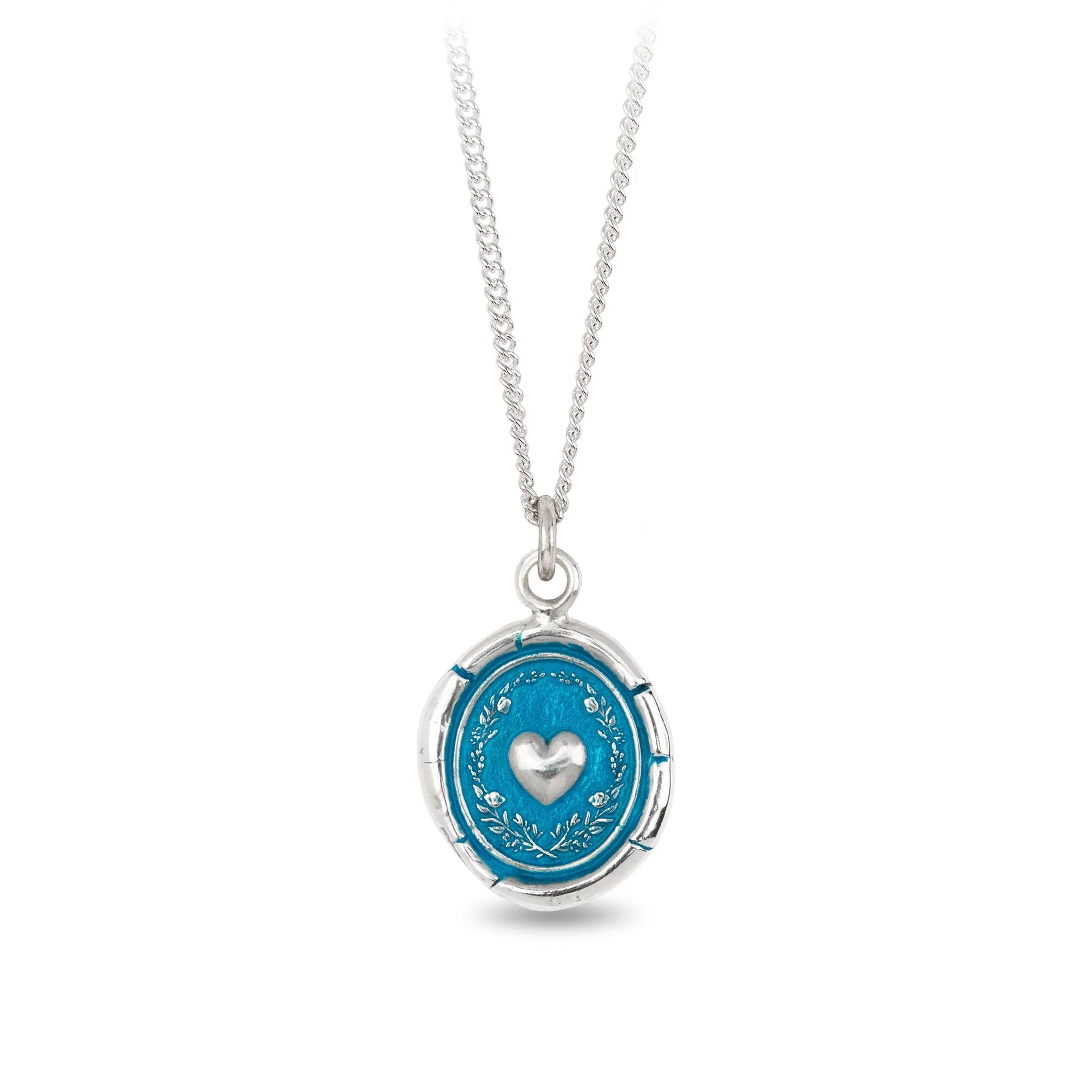 Self-Love Capri Blue True Colors Talisman Necklace